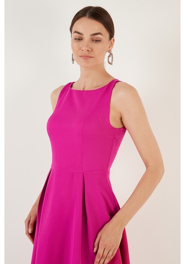 Lela Bayan Elbise 6051963 Fuşya