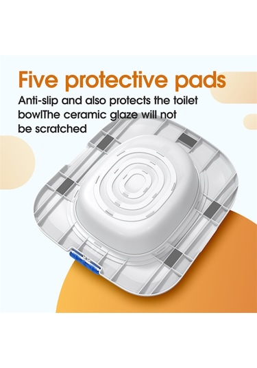 Mufunye Evrensel Tekrar Kullanılabilir Kedi Tuvalet Eğitim Seti Çift Katmanlı Tuvalet Oturağı Kedi Eğitim Sistemi