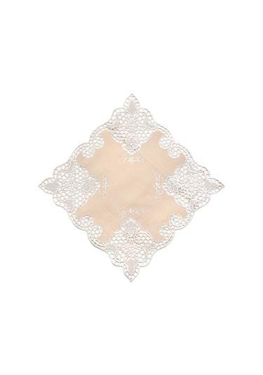 Dantel Angles İşlemeli.2 Adet Sehpa Örtüsü