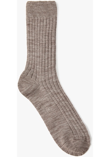 Koton Soket Çorap Kalın Dokulu Yün Karışımlı Kahverengi 4wam80213aa 4WAM80213AA532 Kahve Koton Soket Çorap Kalın Dokulu Yün Karışımlı Kahverengi 4wam80213aa 4WAM80213AA532 Kahve