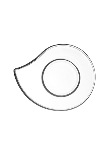 LAV Eva Cam Çay Tabağı 6 Kişilik