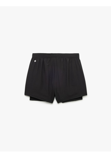 Koton Slim Fit Cep Detaylı Paraşüt Kumaş Beli Lastikli Taytlı Spor Şort Siyah 6wam40005nw Siyah Koton Slim Fit Cep Detaylı Paraşüt Kumaş Beli Lastikli Taytlı Spor Şort Siyah 6wam40005nw Siyah