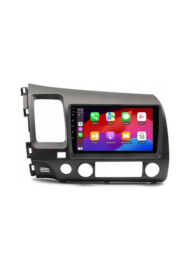 Honda Civic Fd6 Android Multimedya Sistemi 6-128 Myway 2006-2011 9"
