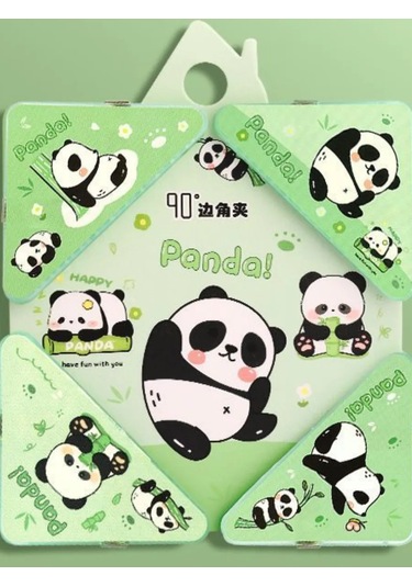 Catalea Family Panda Kağıt Kıskacı 4'lü Set 382848113