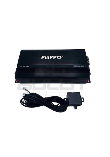 Pilippo Po-1000 1X1000 Watt Mono Class D Oto Amfi
