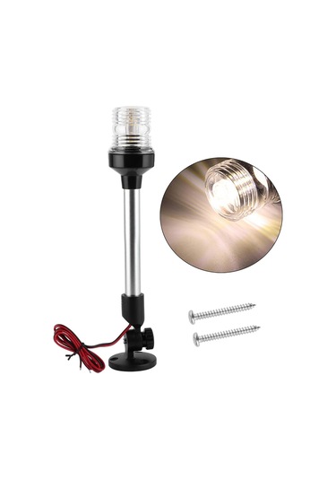 Suntek Led Navigasyon Işığı 2nm Görünürlük 12-24v Yat Seyir Lambası Siyah