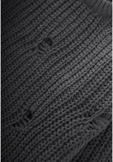 Selanik Triko Kazak 2-8 Yaş Antrasit Antrasit