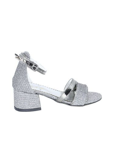 Trendyshose 50809 Simli Rahat Kız Çocuk Sandalet Sedef