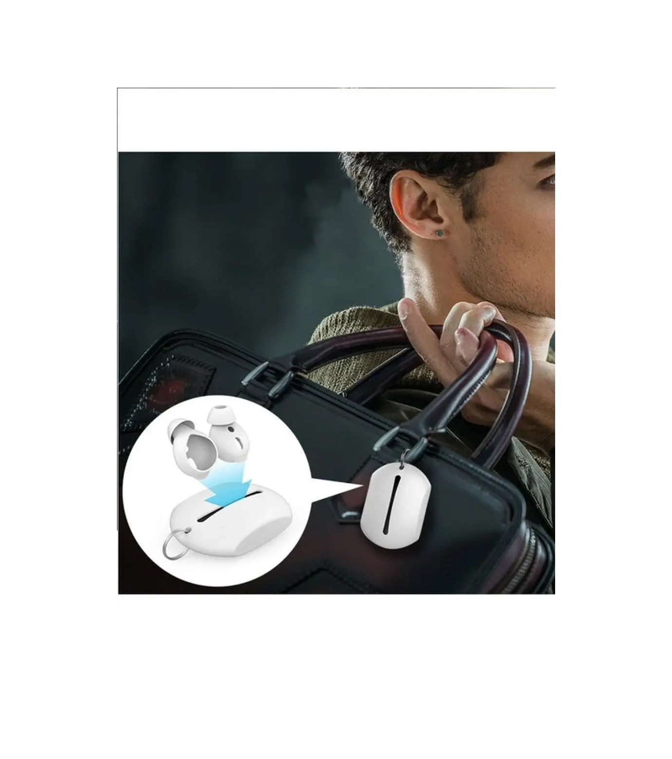 Rumix Kulaklıklıklar Airpods Jbl Huawei Xiaomi İçin Yastıklar 57206641 Beyaz