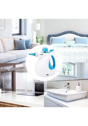 Yui NV602 Mini Steam Cleaner Çok Fonksiyonlu 9 Parça Buharlı Temizlik