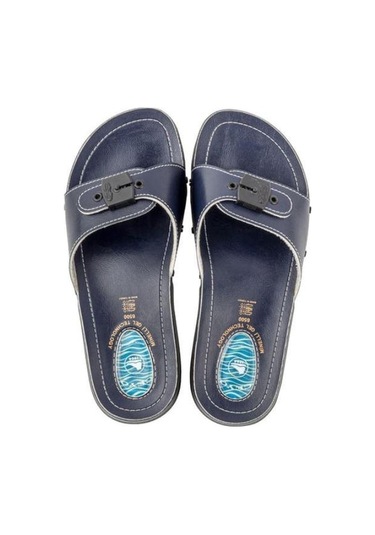 Ceyo 6500-1 Kadın Jelli Ortopedik Terlik Lacivert
