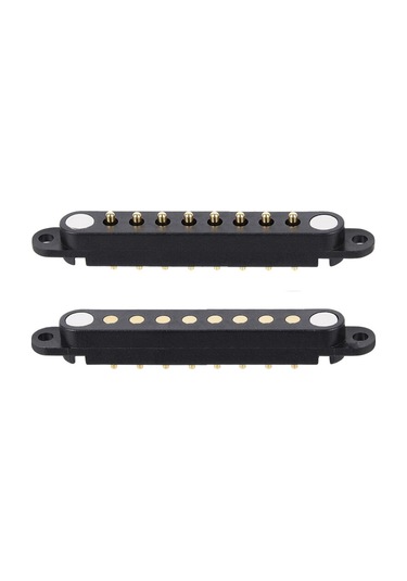 8-pin 2.54mm Pogo Pin Manyetik Konnektör Takımı - Kulaklı