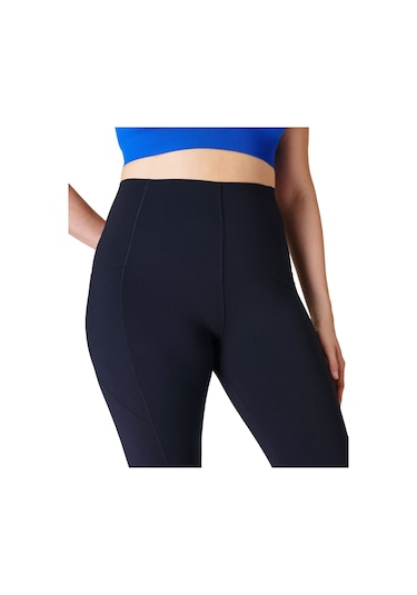 Sweaty Betty Sweaty Betty Power Ultrasculpt High Waist 7/8 Kadın Koşu Taytı Blk SiYAH Siyah