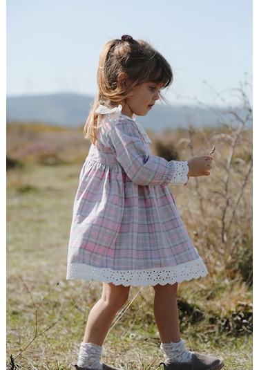 Kız Bebek Kız Çocuk Doğum Günü Parti Düğün Elbise Astarlı Çocuk Giyim Bebek Giyim 001