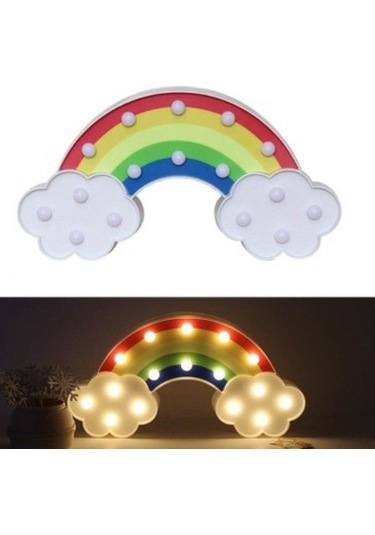 Led Işıklı Gökkuşağı Gece Lambası Çokrenkli