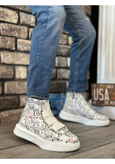 Ba0142 Bantlı Erkek Yüksek Taban Rakamlı Spor Bot Diğer