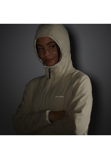 Salomon Mountaın Flex Jckt Hood W 16983 Bej
