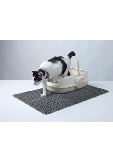 Devigo Kedi Kumu Paspası Elekli Kedi Paspası 65 x 45 CM