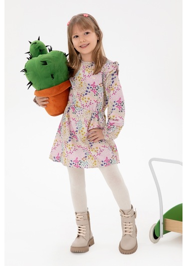 U.s. Polo Assn. Kız Çocuk Taş Elbise Dokuma 50297429-vr049 Tas Taş Rengi