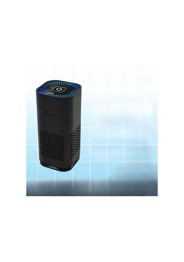 Dianziye Oto Hava Temizleyici Nefes Temizleyici - Negatif İyonlu, Koku Ve Duman Giderici, 500w Iyon, 7 Renk Işık, K2 Beyaz