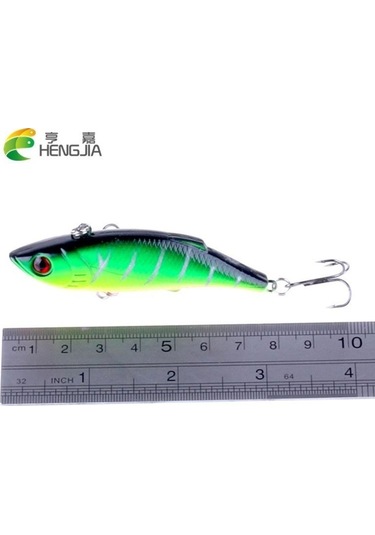 1 Adet Hengjıa Dalış Vıbe Balıkçılık Lures Seti Dudaksız Swimbait Crankbait Biyonik Bas Pike Cazibesi 10g
