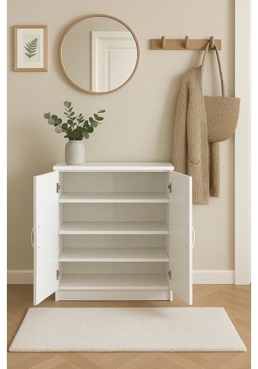 Hollywood Ayakkabılık / Çok Amaçlı Dolap Beyaz