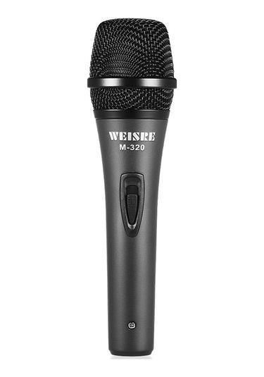 Yifomall M-320 Metal Dinamik Mikrofon: Kaliteli Ses, Kalp Formu Yönlendirme, 5m Kablolu, Klüp Ve Karaoke İçin