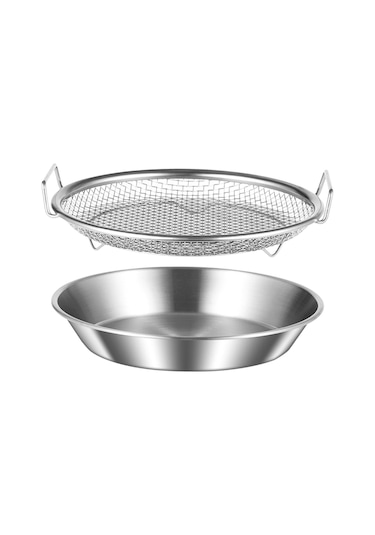 Suntek Kızartma Yağ Filtresi Tepsisi Paslanmaz Çelik 26cm