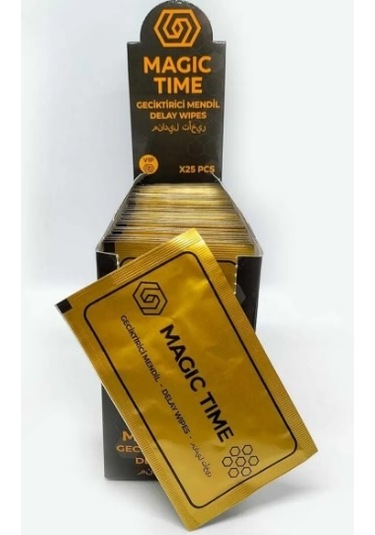 Magic Time Erkeklere Özel Delay Mendil 10 Adet