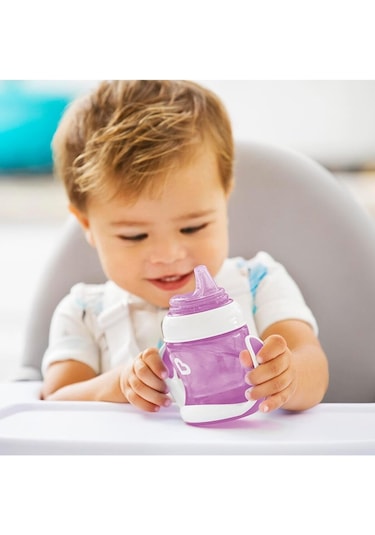Munchkin Duyarlı Geçiş Bardağı 4 Ay+ 118 ML Mor