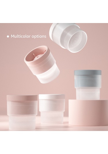 Hfambition Güvenli Gıda Grubu Silikon Buzluk Kalıbı, Yığılabilir Mutfak Buz Formu, Hafif Mavi, Ev Kullanıma Uygun Çok Renkli