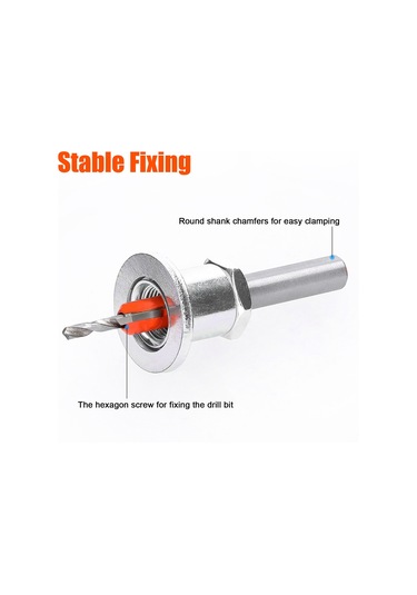 Hallow Shank Karbür Ağaç İşleme Yönlendirici Bit Havşa Matkabı 8 8 3.0 MM