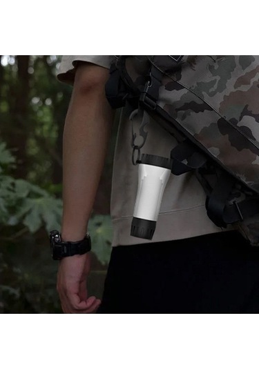 Ulzyvf Yürüyüşü Su Siyah Modu Mekan Led Kampı Kamp Kamp Işık Feneri, Dış Çadır Balıkçılık 3 Bo Siyah Siyah