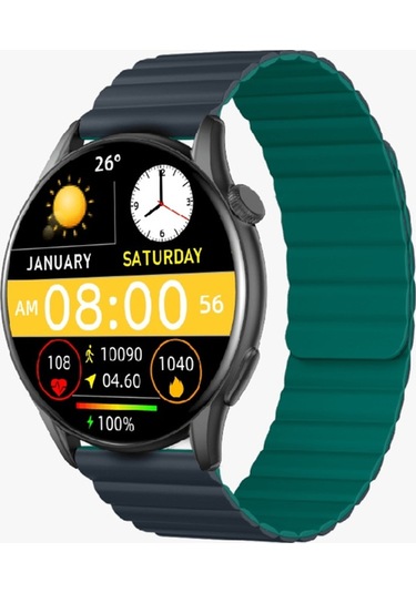 Linktech S104 Premium Amoled LT Akıllı Saat (KVK Garantili)