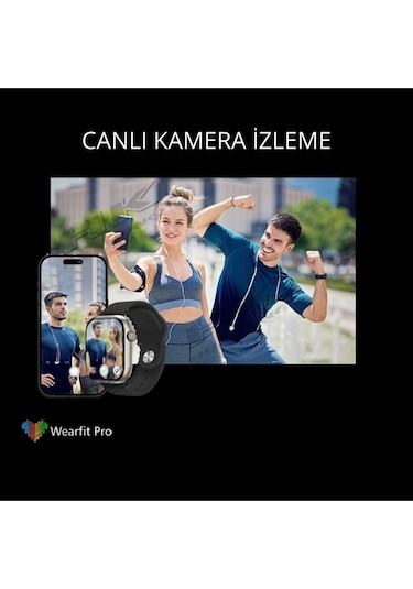 Watch9 Hk9 Pro Max Plus 2024 Fotoğraf Albümü Kulaklık Bağlantısı Upgrade Versiyon 3 Kordon