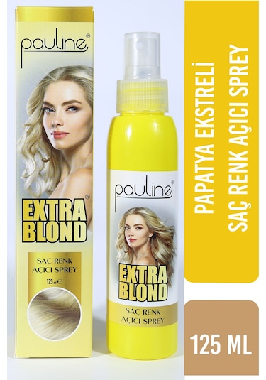 Pauline Extra Blond 125 Ml Papatya Ekstratı Içeren Saç Renk Açıcı