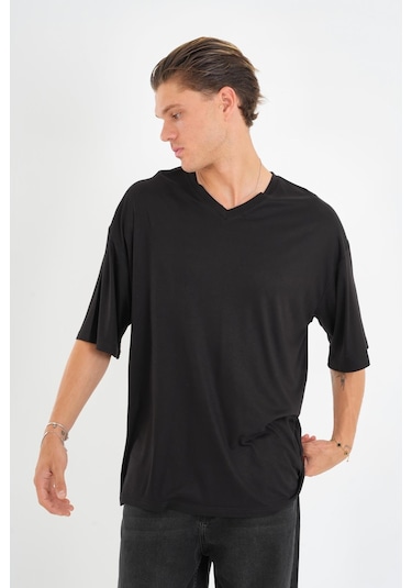 Alexander Gardi Alexandergardı V Yaka Oversize T-shirt Beyaz