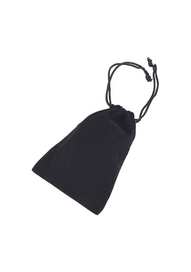 Zar Çantası Kadife Çantalar Takı Ambalajı İpli Çantalar Torbalar Kart Çantası Siyah