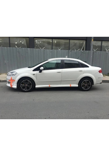 Fiat Linea Yan  Ek Marşpiyel Plastik