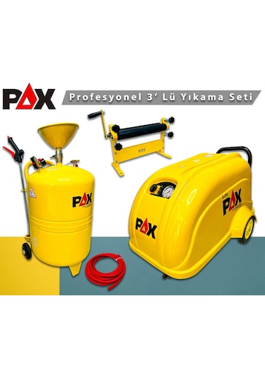 Pax E-200 Bar 100 Lt Köpük Tankı + Bez Sıkma Merdanesi
