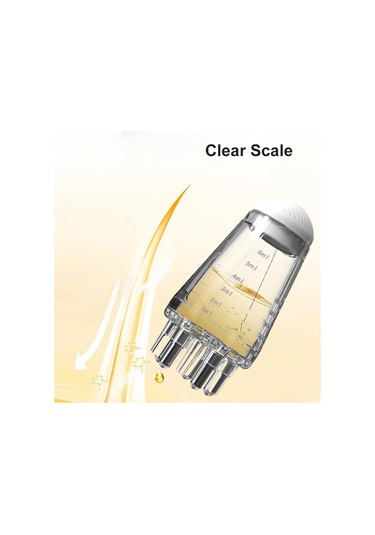 Vkemall 6ml Ölçekli Taşınabilir Saç Bakım Şişesi - Hassas Uygulama Ve Saç Büyütme İçin Pratik Çözüm