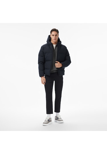 Nautica Erkek Siyah Regular Fit Mont Desenli J57010t Siyah