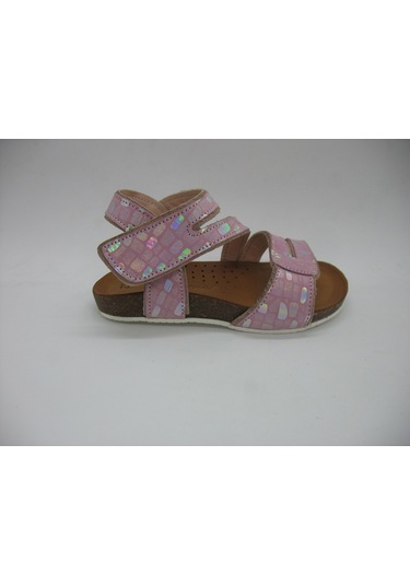 Piarmoni 01221 Deri Ortopedik Pembe Sandalet 21-25 Pembe