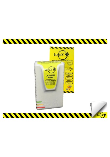 Lorex 12v-24v Gaz Alarm Cihazı