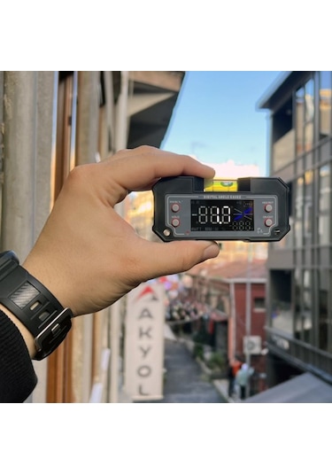 Loyka 5346 Mini Dijital Eğim Ölçer Su Terazili
