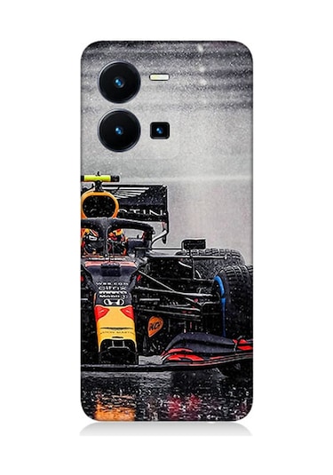 Vivo Y22s Uyumlu Silikon Kılıf Max Verstappen F1 Aracı