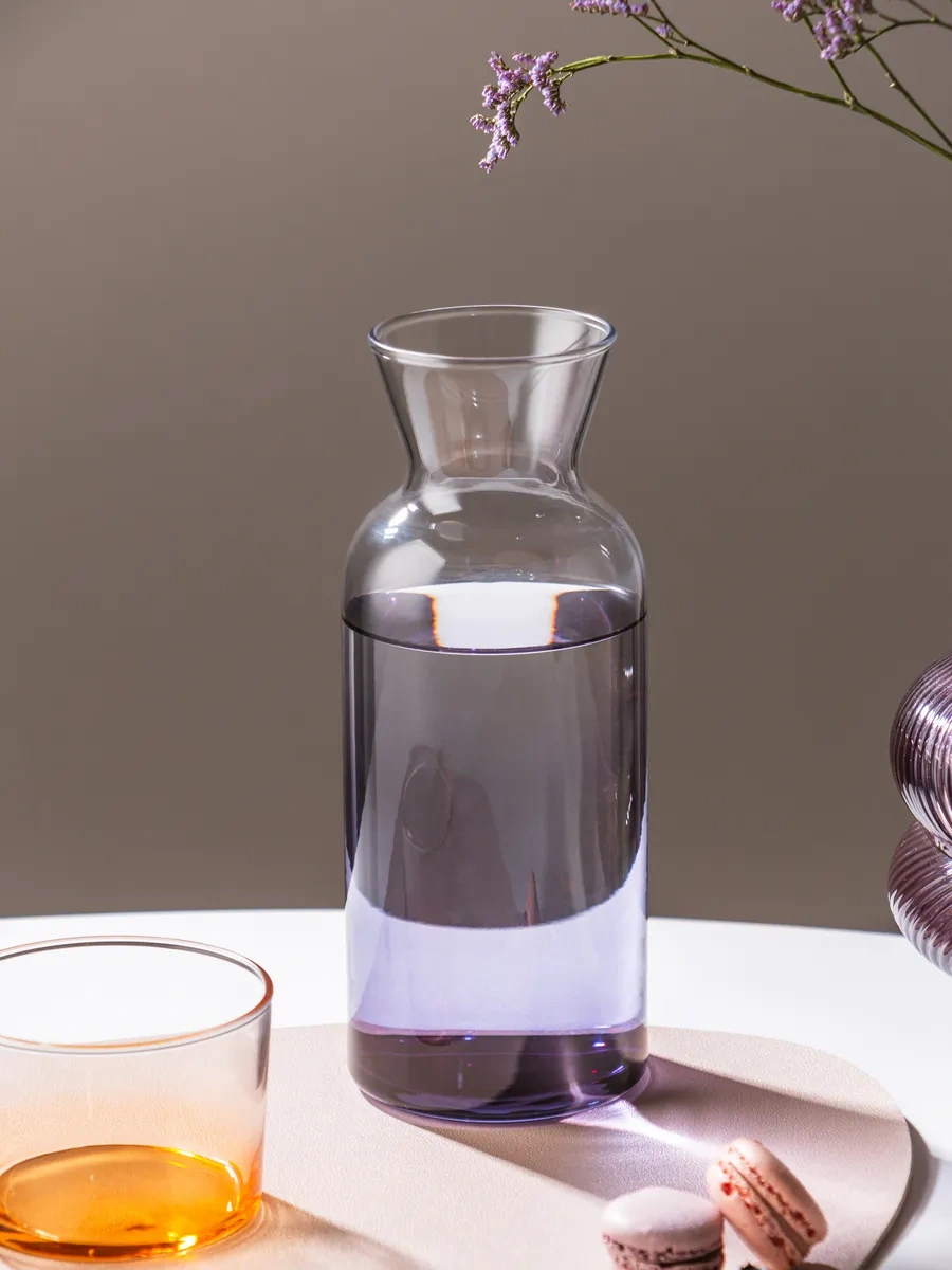 Lefard Colors Kapaklı Su Sürahisi Ve Bardak 700 Ml 170419086