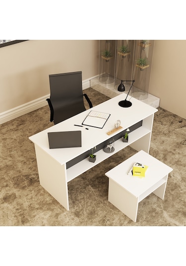 KALENDER DEKOR MERKÜR-1-2 OFİS BÜRO MASASI TAKIMI MRK14