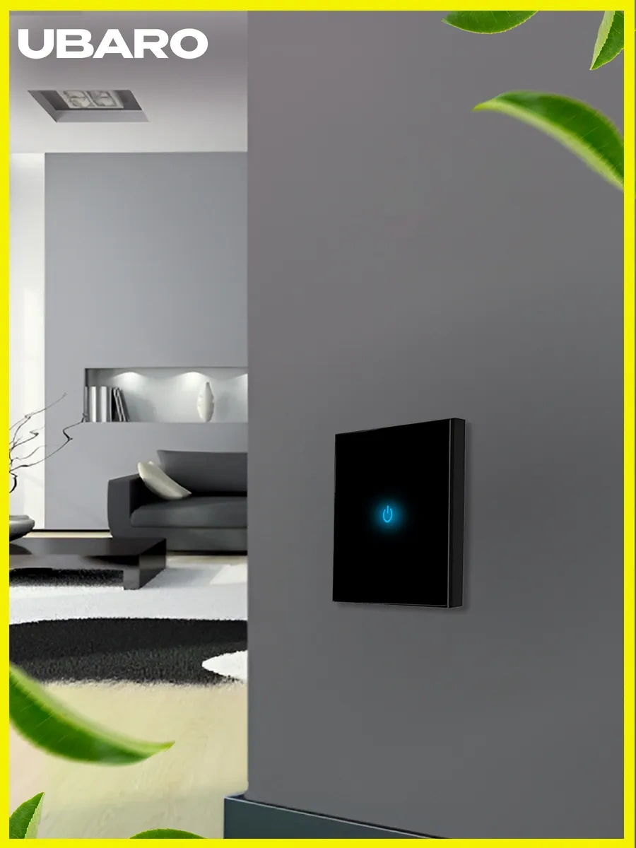 Ubaro Dokunmatik Anahtar Tek Anahtarlı Kablolu Elektronik 91500818