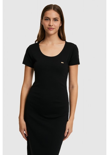 U.S. Polo Assn. U.s. Polo Assn. Kadın Siyah Elbise Örme 50323509-vr046
